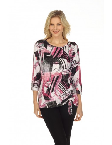 Tango Mango Top T6756-5926 rose / noir votre