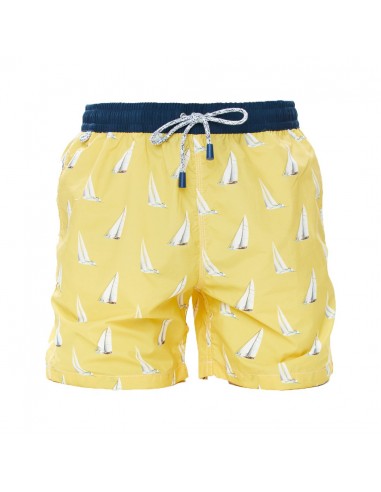 MS4121 - Sail boats yellow soldes